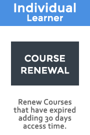 Renewal of Individual Course